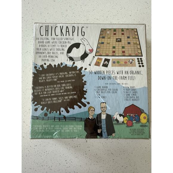 Chickapig Board Game Family Ages 8+ 2-4 Players‎ - Picture 2 of 10